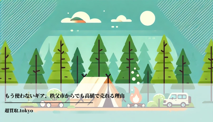 もう使わないギア、秩父市からでも高値で売れる理由のアイキャッチ画像