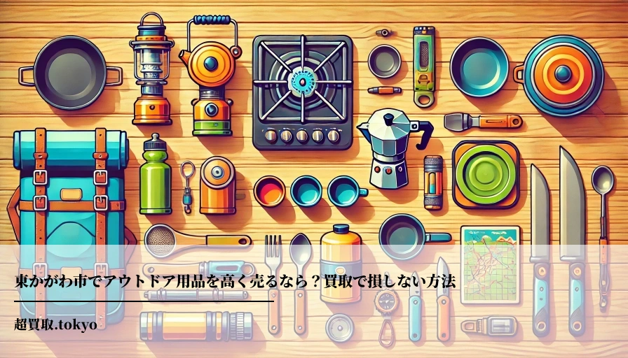 東かがわ市でアウトドア用品を高く売るなら？買取で損しない方法のアイキャッチ画像