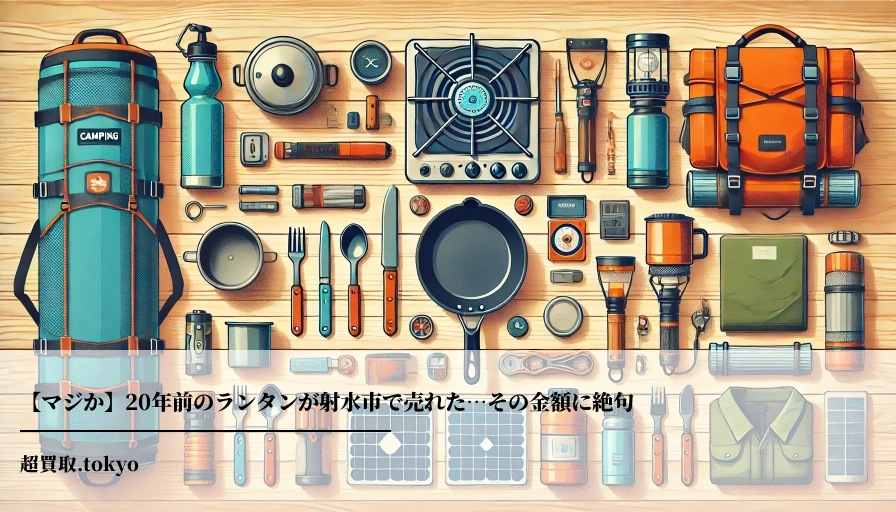 【マジか】20年前のランタンが射水市で売れた…その金額に絶句のアイキャッチ画像