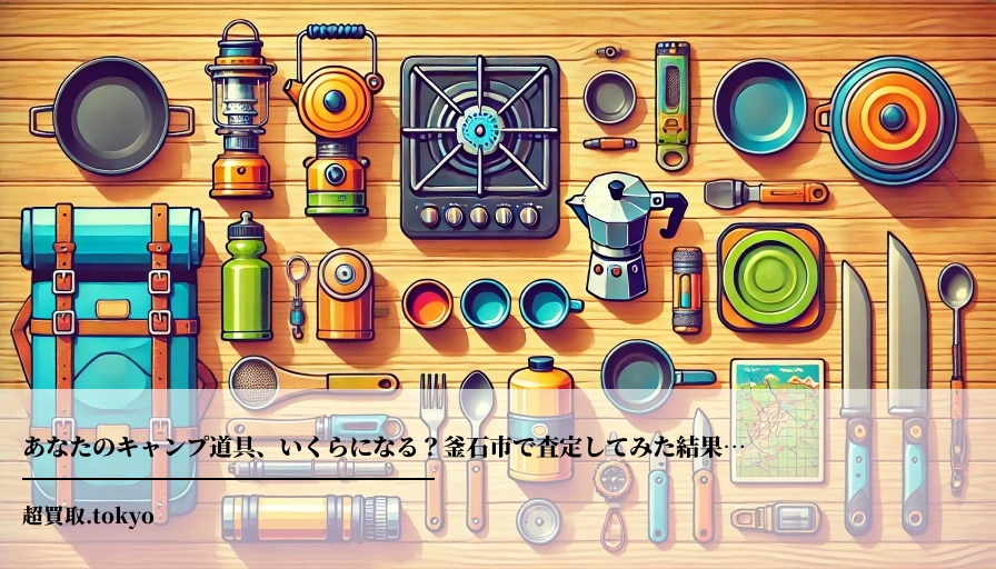 あなたのキャンプ道具、いくらになる？釜石市で査定してみた結果…のアイキャッチ画像