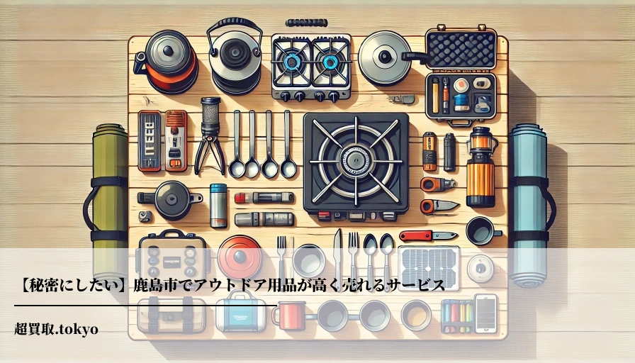 【秘密にしたい】鹿島市でアウトドア用品が高く売れるサービスのアイキャッチ画像