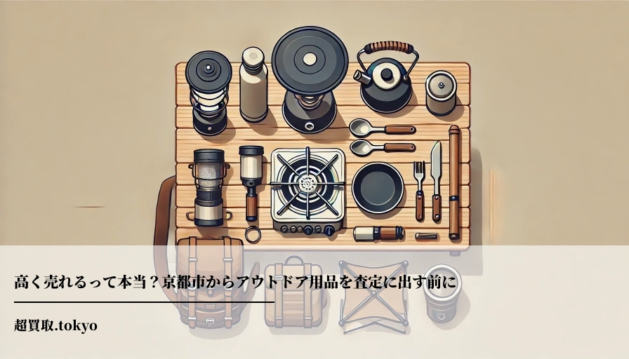 高く売れるって本当？京都市からアウトドア用品を査定に出す前にのアイキャッチ画像
