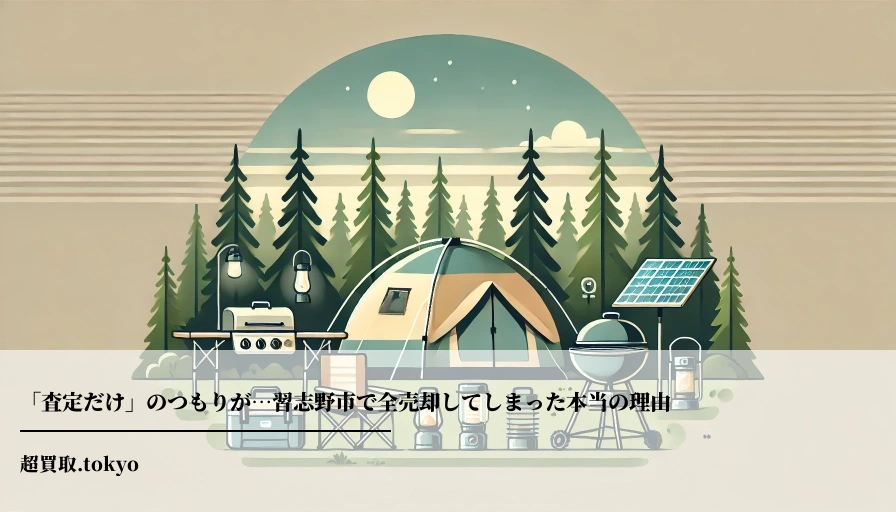 「査定だけ」のつもりが…習志野市で全売却してしまった本当の理由のアイキャッチ画像